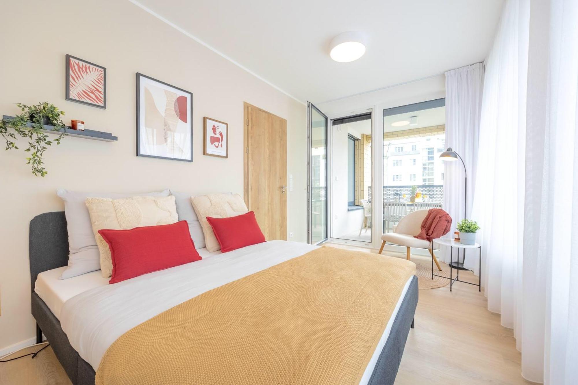 Bright 2Br - 4Th Floor, Balcony, Free Parking By Gravity Prague Apartment ภายนอก รูปภาพ